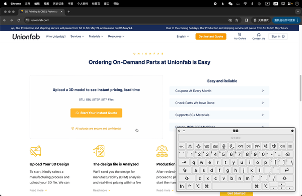 Somewhat complicated buttons